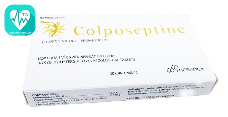 Colposeptine - Thuốc điều trị huyết trắng hiệu quả của Italy