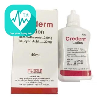 Crederm Lotion - Thuốc điều trị viêm da dị ứng của Medisun