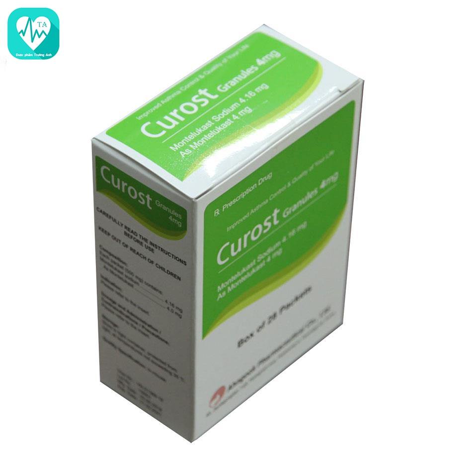 Curost granules 4mg - Thuốc điều trị hen phế quản mãn tính của Korea