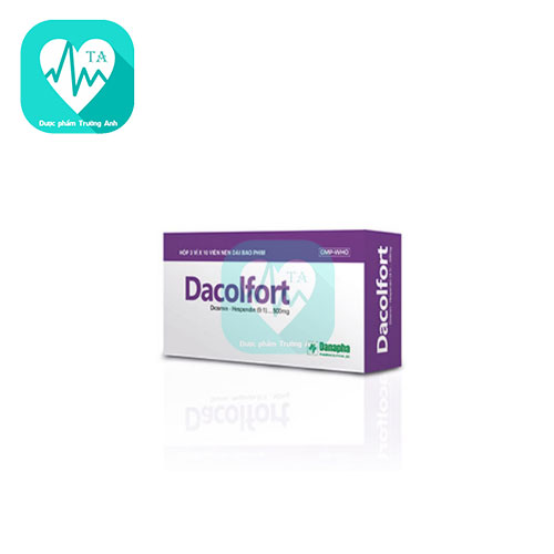 Dacolfort Danapha - Điều trị suy tĩnh mạch, mạch bạch huyết