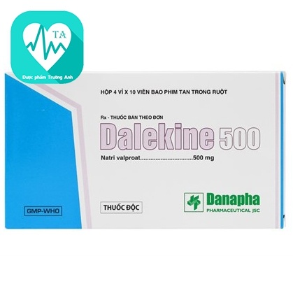 Dalekine 200mg - Thuốc điều trị động kinh vắng ý thức của 	DANAPHA