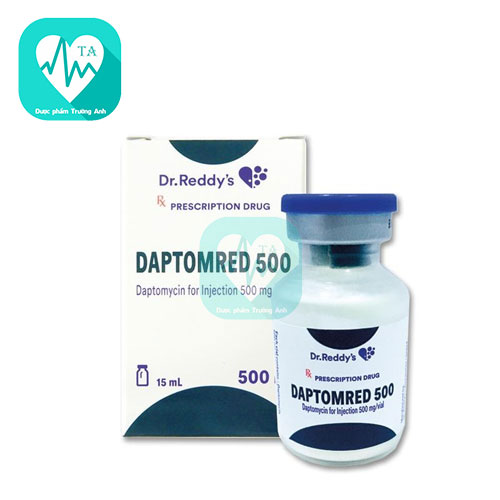 Daptomred 500 - Thuốc điều trị nhiễm khuẩn của Ấn Độ