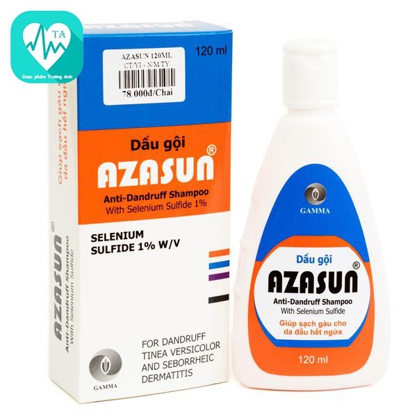 Dầu gội Azasun 1% - Dầu gội đầu trị ngứa da đầu và trị gàu hiệu quả