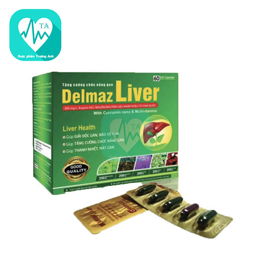 Delmaz Liver Dolexphar - Giúp giải độc gan, tăng chức năng gan