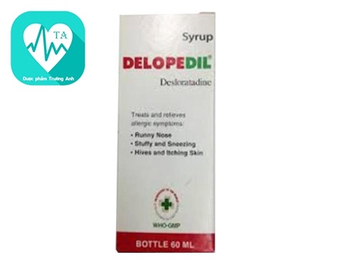 Delopedil siro - Thuốc điều trị viêm mũi dị ứng hiệu quả của OPV