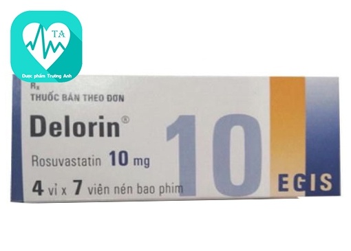 Delorin 10mg - Thuốc điều trị tăng cholesterol máu hiệu quả của Hungary