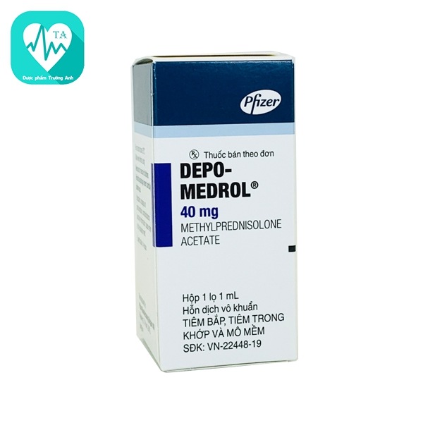 Depo Medrol 40mg - Thuốc điều trị viêm khớp xương của Belgium