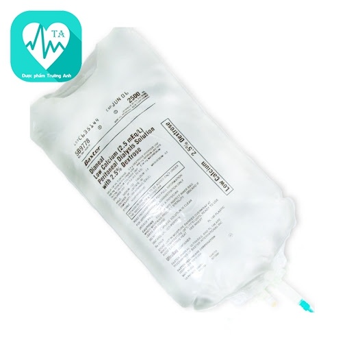 Dianeal Low Calcium 2.5% Dextrose - Dung dịch truyền giúp giải độc của Singapore