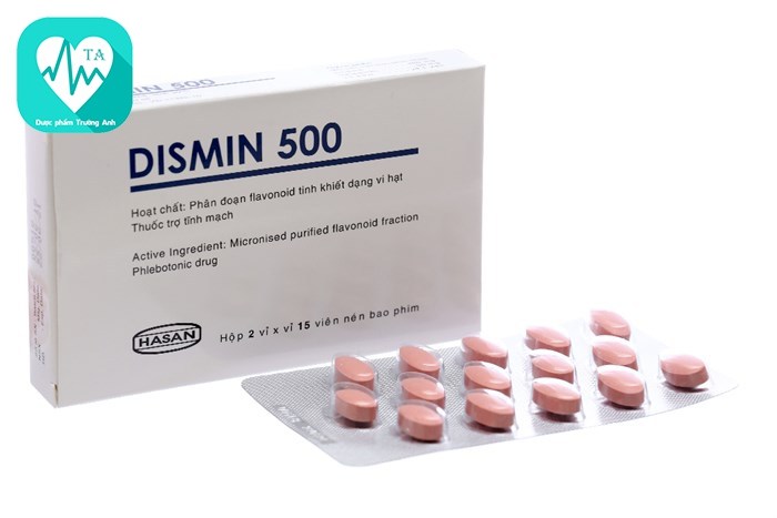 Dismin 500 - Thuốc điều trị suy tĩnh mạch hiệu quả