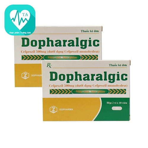 Dopharalgic 500mg - Thuốc điều trị nhiễm khuẩn hiệu quả