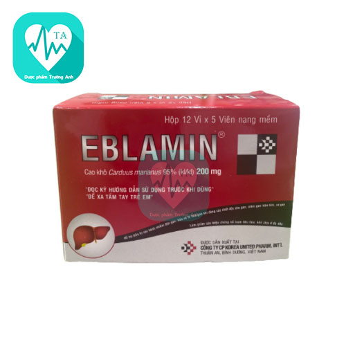Eblamin Korea United Pharm - Hỗ trợ điều trị bệnh nhiễm độc gan
