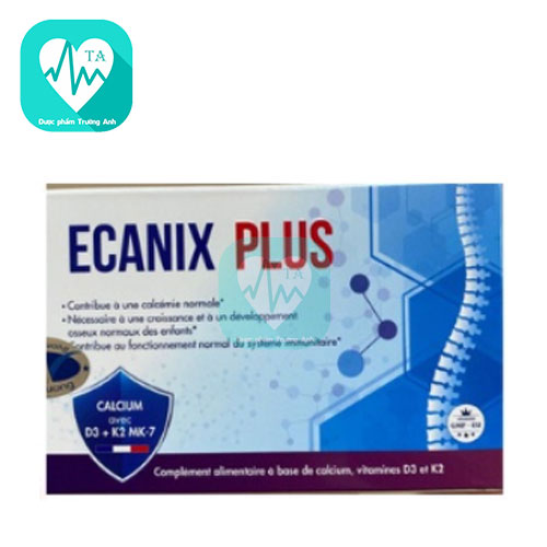 Ecanix Plus - Giúp bổ sung canxi, ngăn ngừa loãng xương