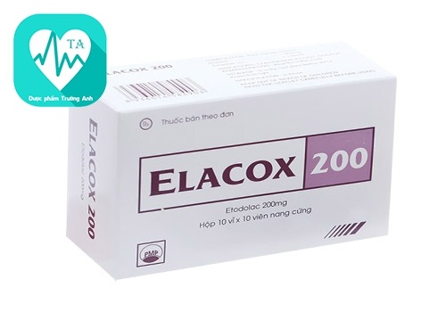 Elacox 200 - Thuốc điều trị viêm khớp dạng thấp của Pymepharco