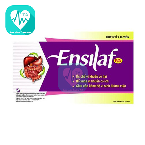 ENSILAF P/A Meliphar - Giúp bổ sung lợi khuẩn cho đường ruột
