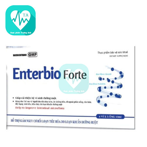 Enterbio Forte Fusi - Giúp giảm triệu chứng rối loạn tiêu hóa