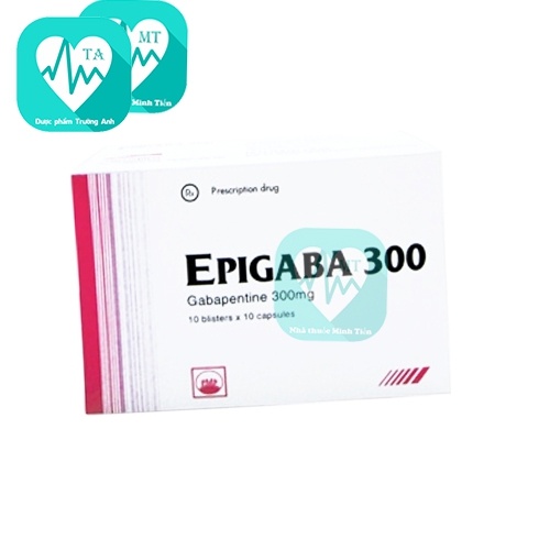 Epigaba 300 Pymepharco - Thuốc điều trị bệnh động kinh