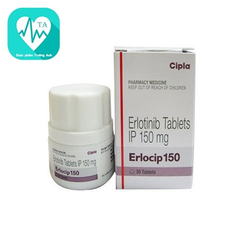 Erlocip 150mg - Thuốc điều trị ung thư của India