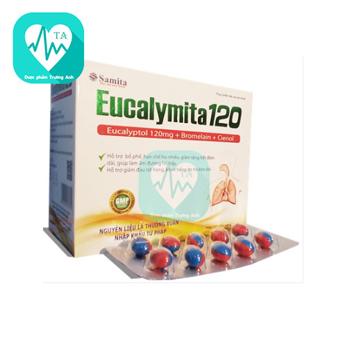 EUCALYMITA120 Halifa - Hỗ trợ bổ phế, giảm ho, giảm đau họng
