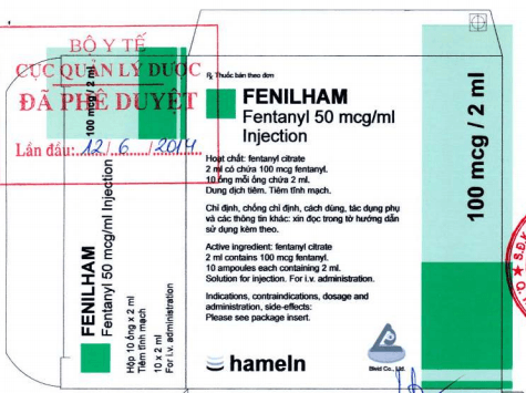  Fenilham (ống 2ml) - Thuốc giúp giảm đau hiệu quả của Germany