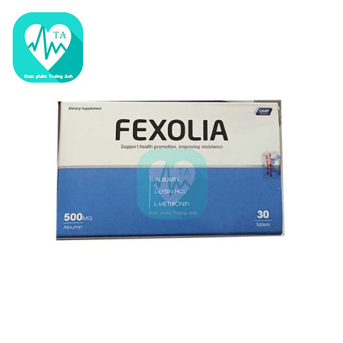 Fexolia - Giúp tăng cường sức đề kháng cơ thể