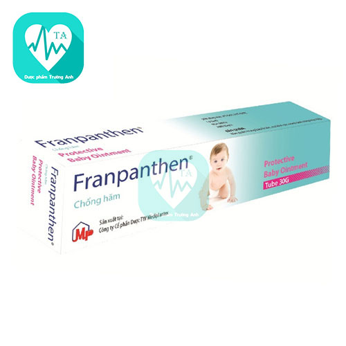 Franpanthen 30g - Giúp phòng ngừa và làm lành hăm tã