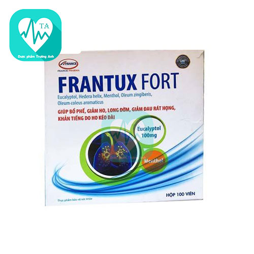 Frantux Fort TPP-France - Hỗ trợ bổ phế, giảm ho, giảm đau họng