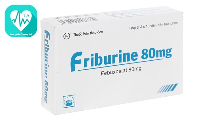 Friburine 80mg - Giúp tăng acid uric máu mãn tính của Pymepharco