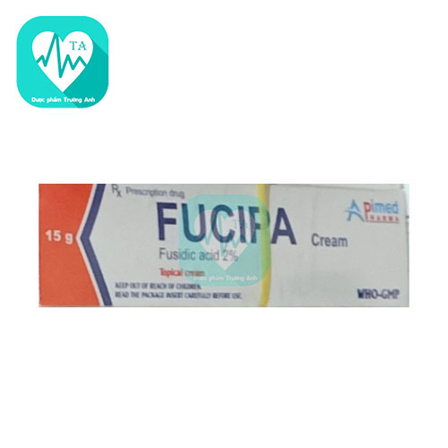 Fucipa Cream 15g Apimed - Điều trị nhiễm trùng da hiệu quả
