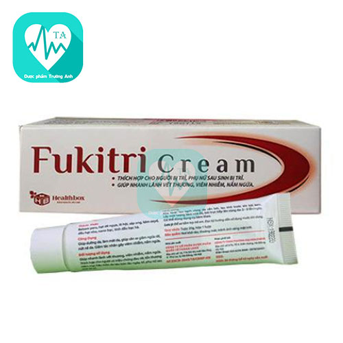 Fukitri Cream 20g - Giúp làm mát da, dịu da, giảm nứt nẻ da