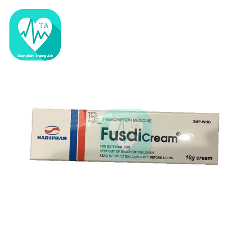 Fusdicream 10g HADIPHAR - Điều trị bệnh lý ở da do dị ứng