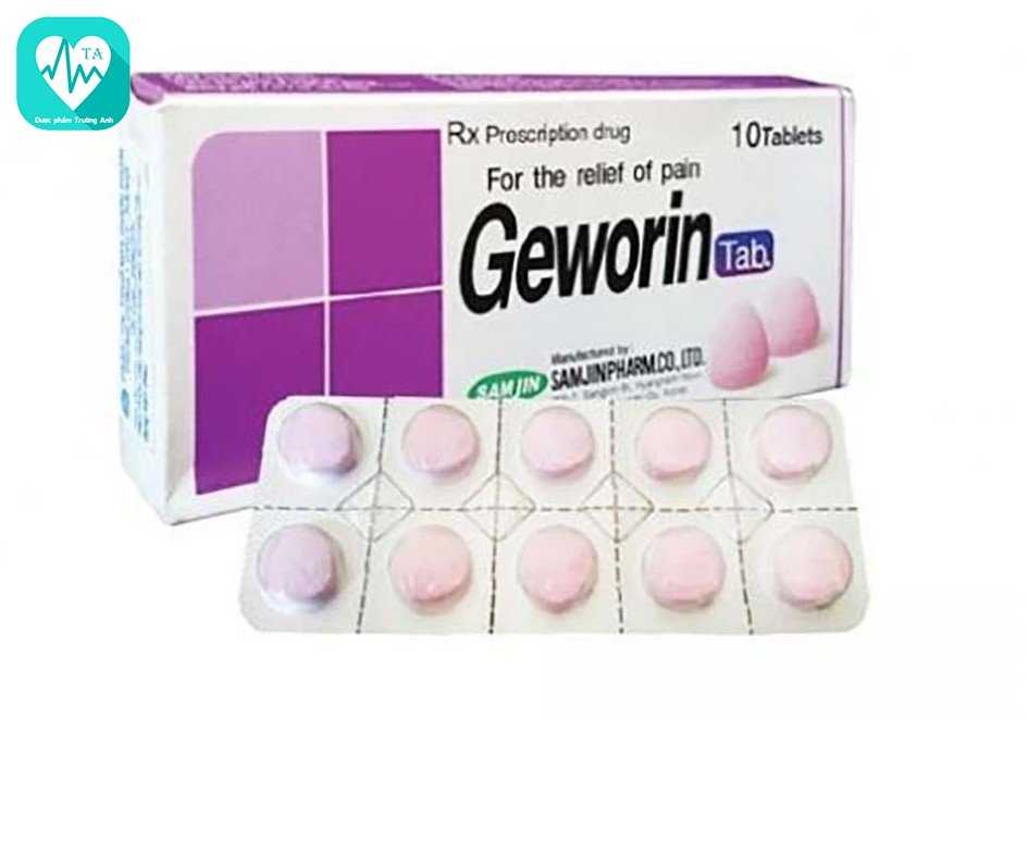 Geworin - Thuốc giảm đau hiệu quả của Korea
