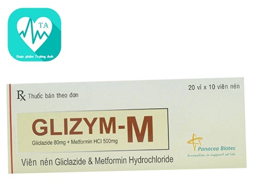 Glizym-M - Thuốc điều trị tiểu đường của Bangladesh