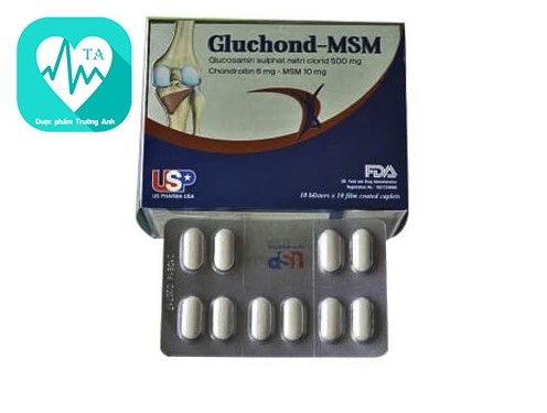 Gluchond- MSM - Giúp hỗ trợ điều trị xương khớp hiệu quả của USA