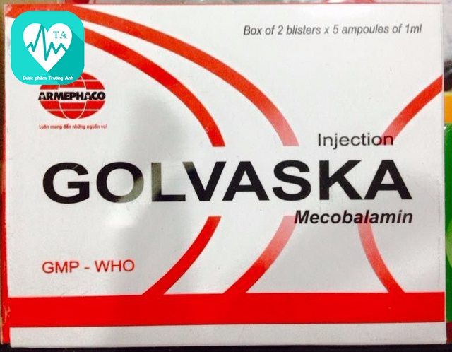 Golvaska 500mcg (tiêm) - Thuốc điều trị thân kinh ngoại biên hiệu quả