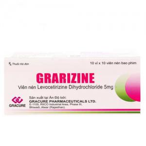 Grarizine - Thuốc điều trị viêm mũi dị ứng hiệu quả của India