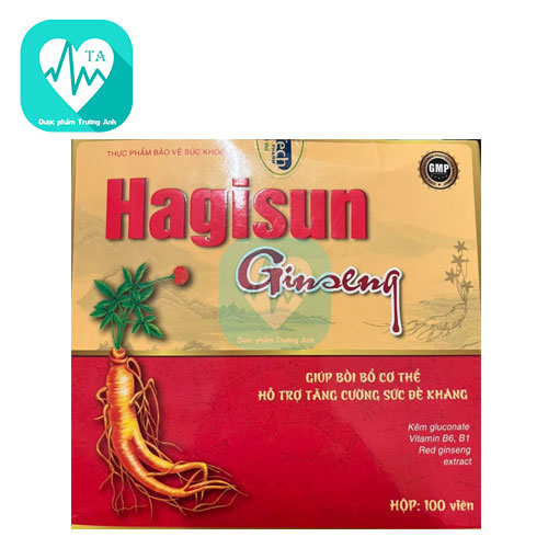 Hagisun Ginseng Syntech - Giúp bồi bổ sức khỏe, tăng sức đề kháng