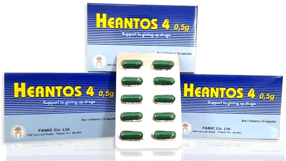 Heantos 4 -  Giúp điều trị cắt cơn nghiện ma túy hiệu quả