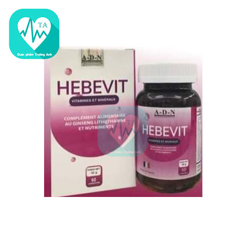Hebevit - Giúp bổ sung vitamin và khoáng chất cho cơ thể
