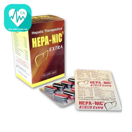 Hepa-Nic Extra - Hỗ trợ điều trị viêm gan cấp hiệu quả