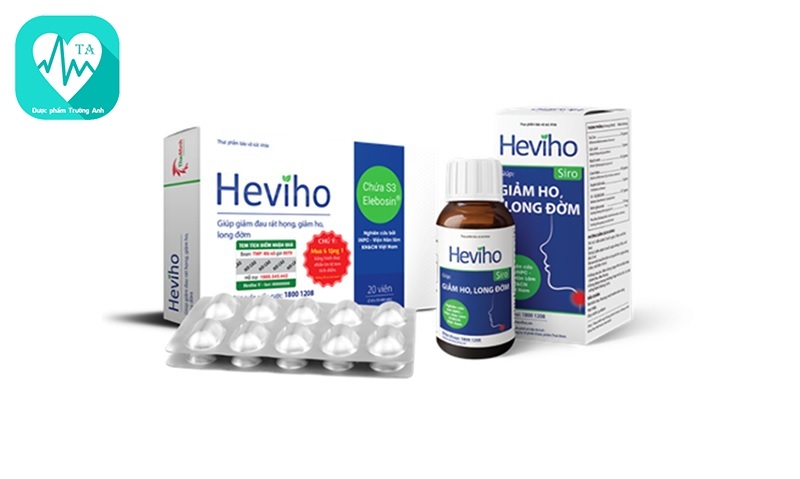 Heviho - Hỗ trợ làm giảm viêm đường hô hấp hiệu quả