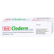 HOE Cloderm cream 15g - Thuốc điều trị bệnh vảy nến của Malaysia