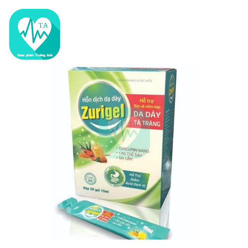 Hỗn dịch dạ dày Zurigel Syntech - Giúp bảo vệ niêm mạc dạ dày