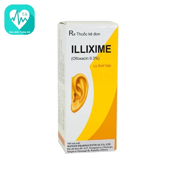 Illixime - Thuốc điều trị các bệnh nhiễm trùng tai của Korea