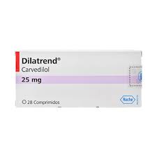 Dilatrend 25mg - Thuốc điều trị tăng huyết áp hiệu quả của Italy