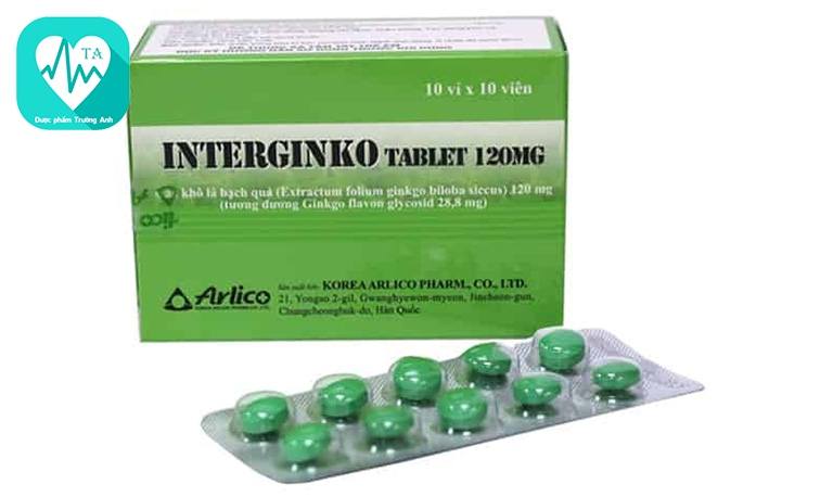 Interginko - Giúp điều trị chứng thiểu năng tuần hoàn não