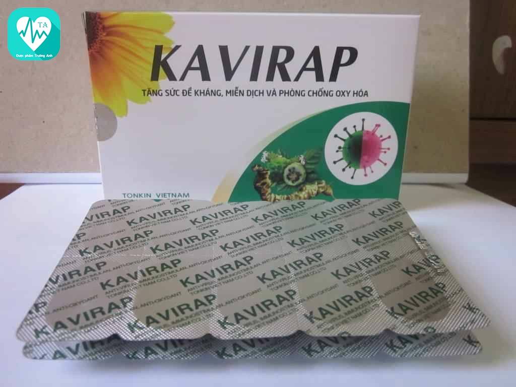 Kavirap - Giúp tăng cường sức đề kháng hiệu quả