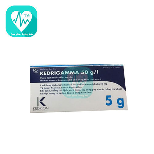 Kedrigamma 5g/100ml - Điều trị suy giảm miễn dịch của Italy