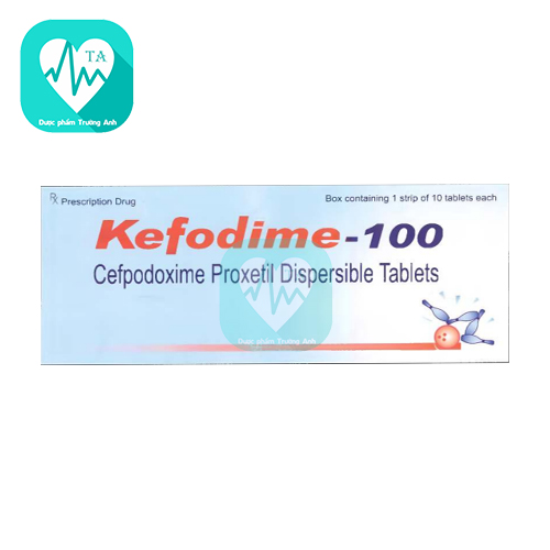 Kefodime-100 Tablets Medley Pharma - Thuốc điều trị nhiễm khuẩn 
