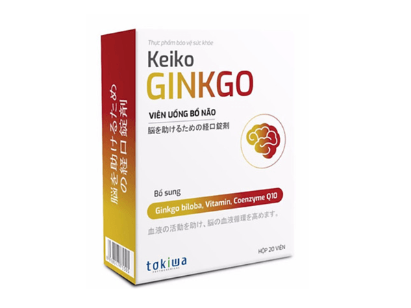 Keiko Ginkgo - Giúp hỗ trợ tăng cường tuần hoàn não hiệu quả