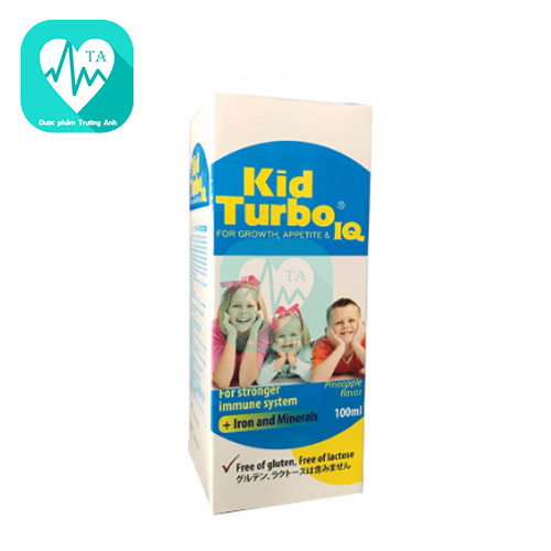 Kid Turbo IQ 100ml - Giúp bổ sung vitamin và khoáng chất